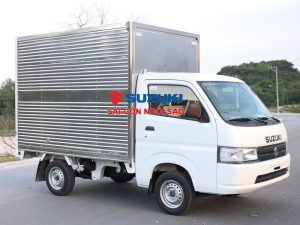 Xe tải Suzuki Pro thùng kín; Giá lăn bánh suzuki pro thùng kín tphcm