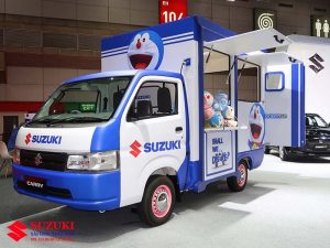 Xe Suzuki bán hàng lưu động - Suzuki 750kg Thùng cánh dơi 3